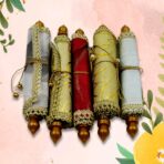 Stylish Multi-Color Money Gift Envelopes Pack with Scroll Sandesha Card | Premium Shagun/Wedding Celebration Envelopes for Gifting - Image 2