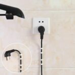 Plastic Clips Stronger Tape Cable Manager Wire Manager Wire Clamp Wire Clips for Cable| Cable Organizer Cord Holder Cord Clips for Car, Office and Home - Image 4