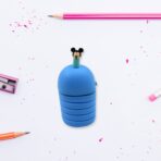 Silicone Telescopic Pencil Case with Zipper | Large Capacity Pop-Up Pen Holder & Stylish Desk Organizer for School & Office - Image 3