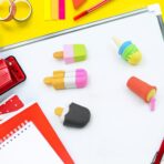 Mini Eraser Set (5-Pack) for Kids | Fun Novelty Designs | Small Bulk Erasers for School Supplies, Classroom Prizes & Birthday Party Favors - Image 2