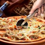 Kitchen Stainless Steel Pizza Cutter Pastry Slicer Pizza Wheel for Smooth, Clean Cuts in Pizza and Pastry - Image 3