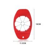 Plastic & Stainless Steel Apple cutter (colors may vary) - Image 5
