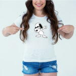 Designer Printed T-Shirt :: Design type - Stylish Dog - Cloth type : Cotton