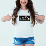 Designer Printed T-Shirt :: Design type - Monday To Friday Beer - Cloth type : DOT-KNIT