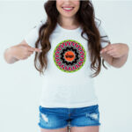 Designer Printed T-Shirt :: Design type - Pariover - Cloth type : DOT-KNIT