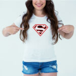 Designer Printed T-Shirt :: Design type - Superman - Cloth type : Cotton