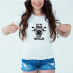 Designer Printed T-Shirt :: Design type - Take The Road Less Travelled - Cloth type : Cotton