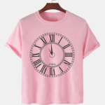 Pink Unisex Cotton Premium Quality Designer Printed T-Shirt