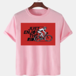 Pink Unisex Polyster Premium Quality Designer Printed T-Shirt