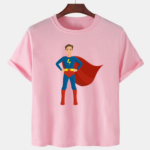 Pink Unisex Cotton Premium Quality Designer Printed T-Shirt