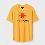 Yellow Unisex Polyster Regular Fit Printed Round Neck T-Shirt