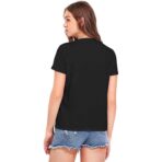 Cotton Regular Fit Printed Round Neck T-Shirt For Women - Image 2