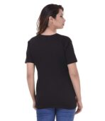Cotton Regular Fit Printed Round Neck T-Shirt For Women - Image 2