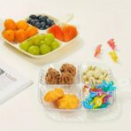 Plastic Kitchen Trays for Serving (4 Compartment 1 Pc) - Image 5