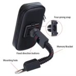 Weather-Resistant Phone Holder Case Bike Mount (1 Pc): Secure and Convenient Mount for Phones on Your Bicycle - Image 4