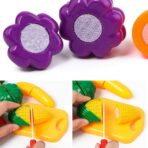 Dollura Plastic Fruits Veggies Exclusive Collection of Realistic Sliceable Fruits - Image 3