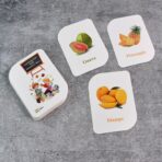 32-Piece Fruit Flashcard Set ?Educational Learning Cards for Toddlers, Preschool & Kindergarten | Colorful Picture & Word Recognition Cards for Early Childhood Development - Image 4