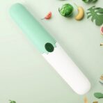 2-in-1 Multifunctional Knife Peeler: Fruit and Vegetable Cutting Knife with Sawtooth Peeler for Carrots, Potatoes, and More