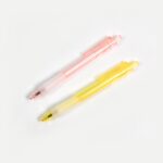 Lightweight Ballpoint Pens (2 Pc Set) | Smooth Writing Black Ink Pens | Comfortable Grip | Quick-Dry for Office & School Use