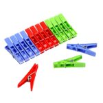 Semi Cloth Clip 12pc Set of 12 Quality, Versatile Clips for Securely Hanging and Organizing Fabrics and Clothes